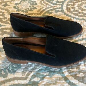 Franco Sarto suede loafers